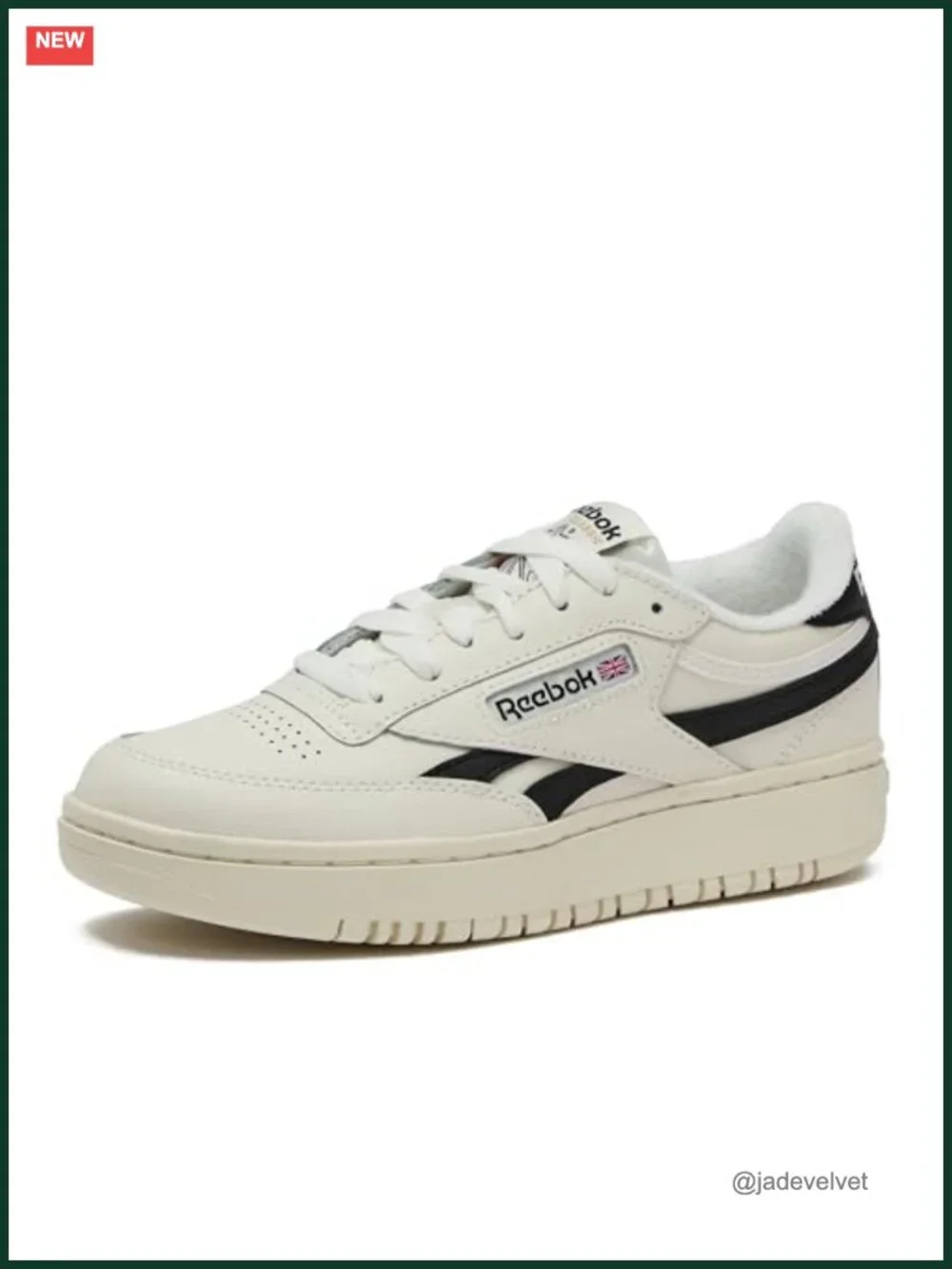 Reebok Club C Double Platform Sneakers Women Chunky Tennis Shoes